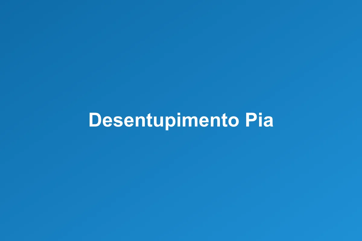 Desentupimento de pia em Guarujá – desobstrução profissional
